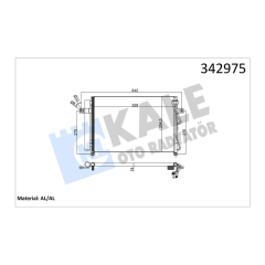 KLİMA KONDENSERİ GETZ AL-AL