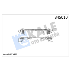 TURBOSARJ RADYATORU MERCEDES W204 S204 C204 W212 C207 R172