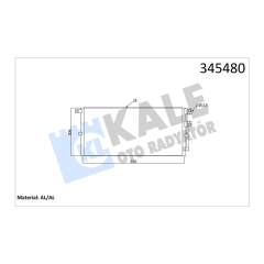 KLIMA RADYATORU JAGUAR X-TYPE I X400 03 09