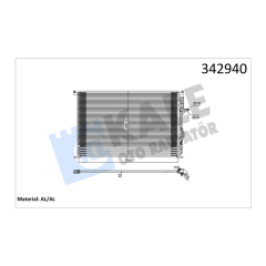 KLİMA KONDENSERİ AUDI A8 AL-AL