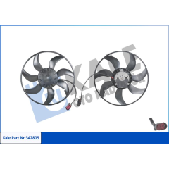 FAN MOTORU PERVANELİ SEAT LEON-SKODA OCTAVIA III-VW GOLF VII 445mm-370W DAVLUMBAZ YOK