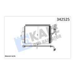 KLİMA KONDENSERİ HYUNDAI İ30-COUPE-CW KIA CEED-CEED SPORTSWAGON AL-AL