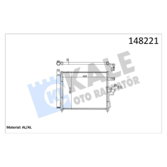 KONDENSER AL/BRZ ACCENT 1.3/1.5 01-02