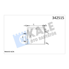 KLİMA KONDENSERİ CHEVROLET SPARK AL-AL