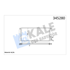KONDENSER TRAX-MOKKA 1.4 12 KURUTUCU İLE AL/AL 647X298X16
