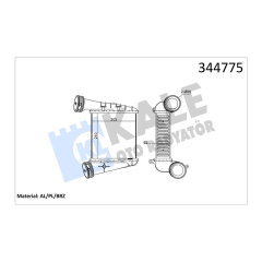 TURBO RADYATÖRÜ INTERCOOLER PASSAT 2.5 TDİ 03-05 MEK/opsiy.OTOM. AL/PL/BRZ