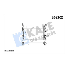 RADYATÖR LINEA 1.4 MPI 1 SIRA AL PL SİSTEM