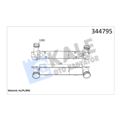 TURBO RADYATORU BMW N47 M47 N2 E81 E87 E90 E84
