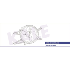 FAN GRUBU DAVLUMBAZLI RENAULT CLIO III NAC FAN GRUBU 7701063963