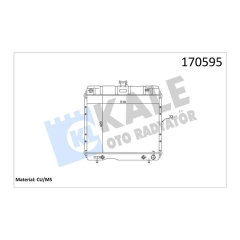 RADYATÖR 200-200D-230.4 W115 2 SIRA PA 420X510X33