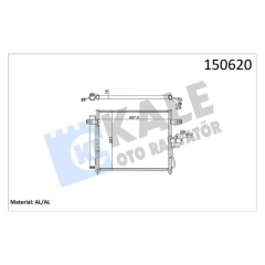 KONDENSER HYUNDAI ACCENT YM 1.3-1.5 AUT CONDENSER 1 SIRAALB