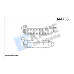 TURBO RADYATÖRÜ INTERCOOLER POLO 1.9 TDİ 96-02 -CORDOBA-IBIZA 1.8T-1.9TDİ 99-02 AL/PL/BRZ