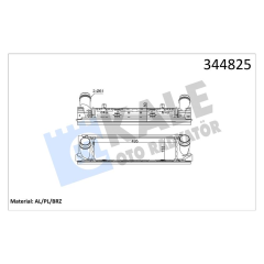 TURBOSARJ RADYATORU BMW N13 N47 B47 F20 F21 F22 F23 F30 F31 F34 F35 F32 F33 F36