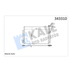 KLİMA KONDENSERİ OPEL ANTARA-CHEVROLET CAPTIVA AL-AL