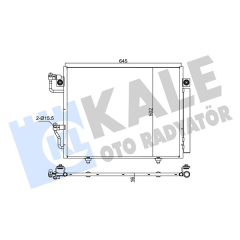 KONDENSER AL/PL/BRZ PAJERO III