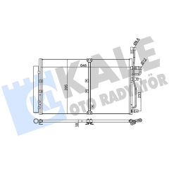 KLİMA KONDENSERİ OPEL ANTARA-CHAVROLET CAPTIVA AL-AL 670X393X18