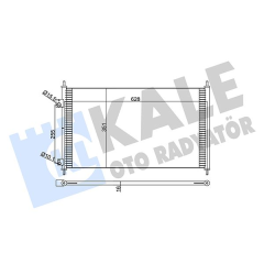 KLİMA RADYATÖRÜ KONDENSER HONDA CIVIC 1.6L D16V1 D16W7 VTEC SEDAN Manuel vites ES 01-05