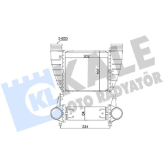 İNTERCOOLER A4 2.0TDI-2.0 TFSI 00