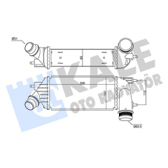 İNTERCOOLER AL/PL/BRZ C8-JUMPY-SCUDO-807-EXPERT-TOYOTA PROACE