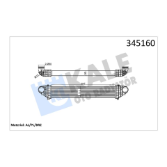 İNTERCOOLER AL/PL/BRZ C30-C70 II-S40 II-V50