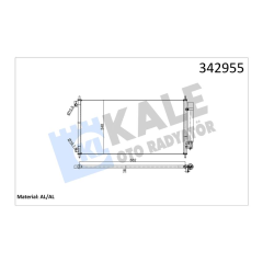 KLİMA KONDENSERİ HONDA CITY AL-AL