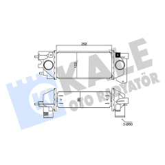 TURBO RADYATORU 20 T2N FREELANDER I L314 98 06 MEKANIK SANZ.