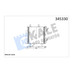 KLİMA KONDENSERİ KURUTUCU İLE P108-C1 II-TOYOTA AYGO 1.0 VTİ-1.2 VTİ 14 MEK AL/AL