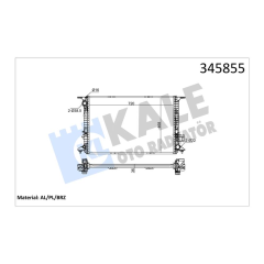 RADYATÖR A8 2.0-2.5-3.0 11 AC /- MEK OTOM AL/PL/BRZ
