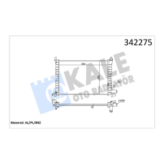 MOTOR SU RADYATOR AC FIESTA 1.3 CVH 96 01