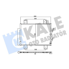 KONDENSER AL/AL DAIHATSU TERIOS