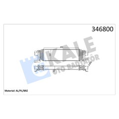 TURBO RADYATORU INTERCOOLER FUSION 1.6TDCI 90PS 02 MAZDA 2 03 1.4 DE 450 142 50