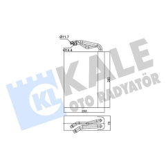 EVAPORATOR ASTRA-CALIBRA-VECTRA-VAUXHALL ASTRA-CALIBRA