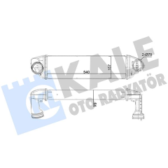 TURBO RADYATORU BMW N47 M57N2 E83 05 11