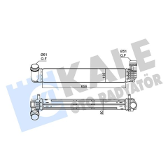 İNTERCOOLER FLUENCE-MEGANE III-MEGANE CC-SCENIC III-GRAND SCENIC III 1.6-1.9DCI 08