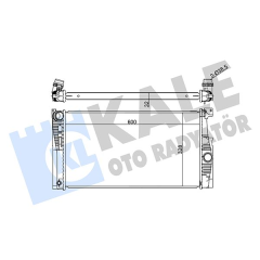 MOTOR SU RADYATORU BMW F10 F11 F18