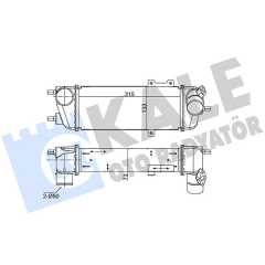 İNTERCOOLER ELANTRA/I30 1.6-2.0 CRDI 07