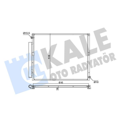 KONDENSER AL/PL/BRZ LAND CRUISER