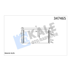 KONDENSER AL/PL/BRZ CITROEN JUMPER-FIAT DUCATO-PEUGEOT BOXER KONDENSER