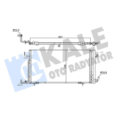 KONDENSER AL/PL/BRZ XSARA- 306