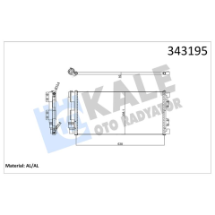 KLIMA RADYATORU 18 K4F - 20 T2N - 25 K4F FREELANDER I L314 98 06