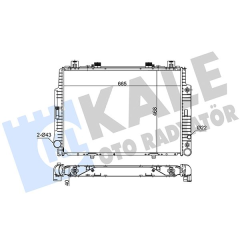 MOTOR SU RADYATORU MERCEDES S-CLASS W140 91 98
