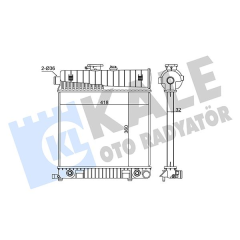 MOTOR SU RADYATORU MERCEDES M111 W202 S202 W210 S210 KLIMASIZ
