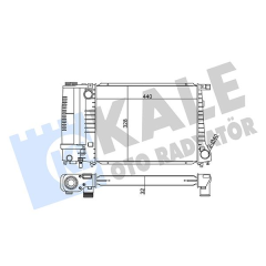 MOTOR SU RADYATORU BMW M30 M43 M44 M52 M20 M50 E30 E36