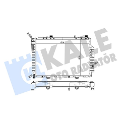 MOTOR SU RADYATORU MERCEDES CLK-CLASS C208 A208