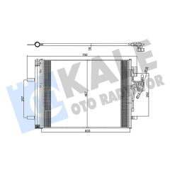 KLIMA RADYATORU LAND ROVER DISCOVERY SPORT L550 FREELANDER 2 L359 RANGE ROVER EVOQUE L538 . VOLVO S60 S80 V60 V70
