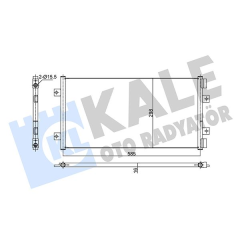 KONDENSER FIAT PUNTO