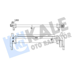 TURBO RADYATÖRÜ INTERCOOLER GOLF VII-A3 12 LEON 12 OCTAVIA 12