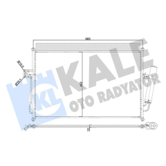 KONDENSER AL/AL ISUZU D-MAX