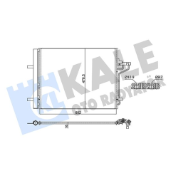 KLIMA RADYATORU FOCUS III 11 17 1.6 ECOBOOST C-MAX II 11 1.6 ECOBOOST -2.0 TDCI