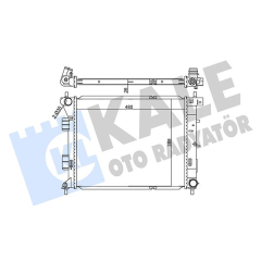 RADYATÖR BRAZING HYUNDAI ELANTRA-i30-KIA CEED-PRO CEED RADYATÖR